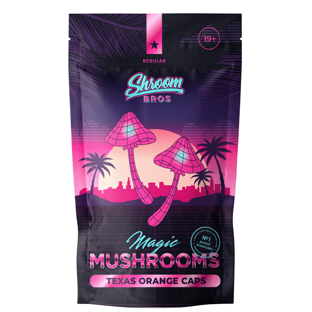 Texas Orange Caps magic mushrooms
