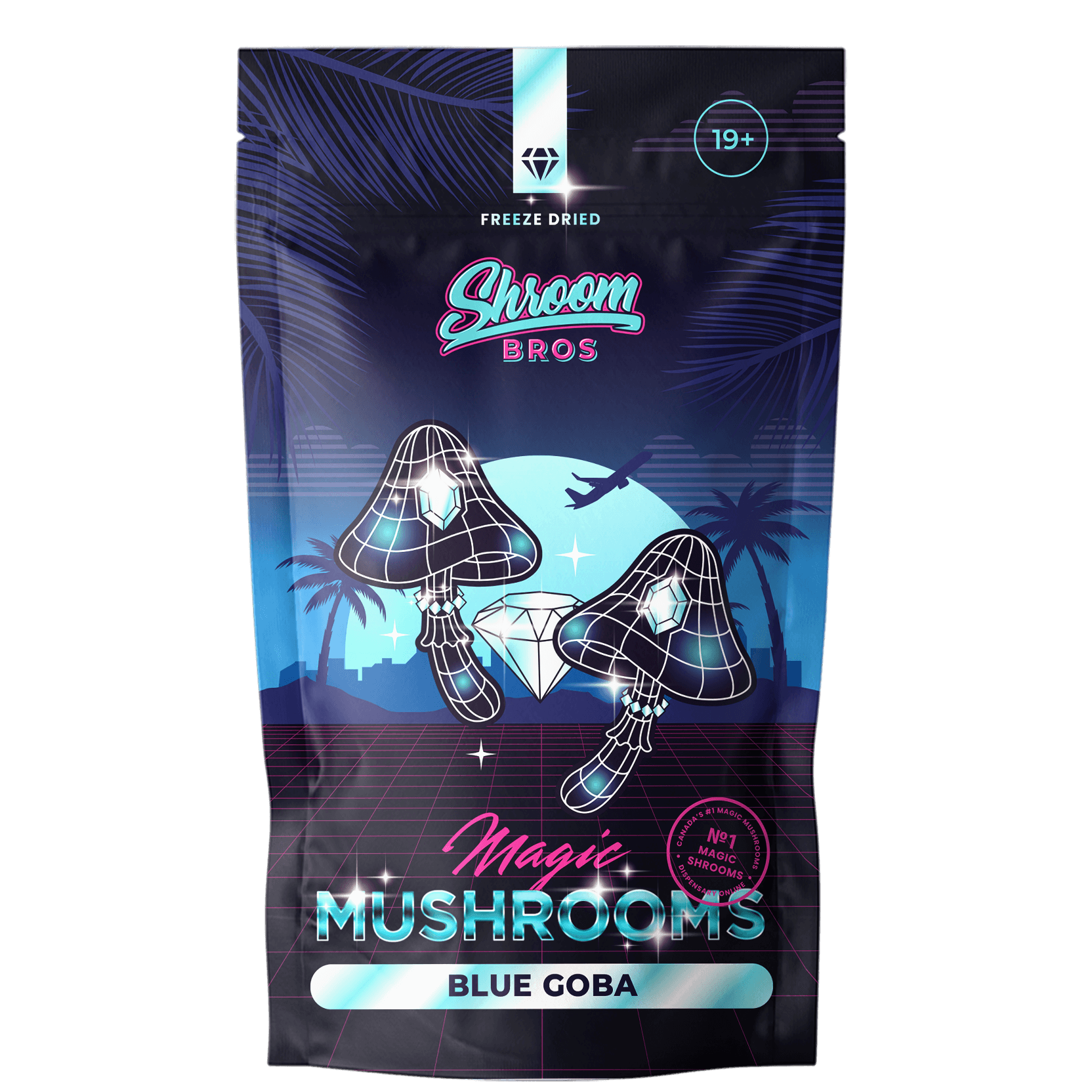 Blue Goba Magic Mushroom (Freeze Dried)