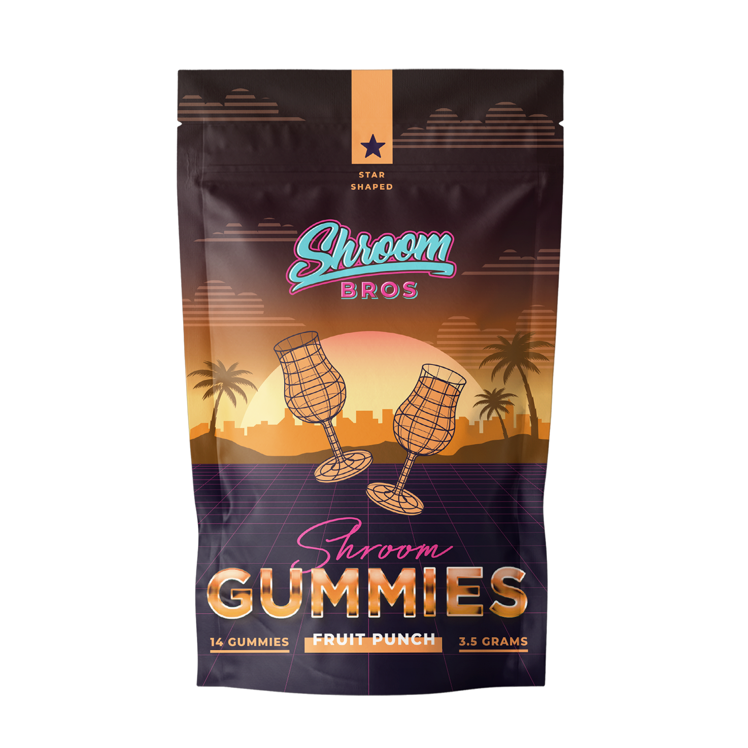 Magic Mushrooms Gummies – Fruit Punch (3.5g)